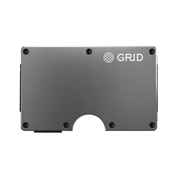 Grid Wallet Titanium Wallet with Money Clip TITAN-CLIP - main